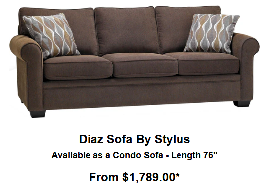Diaz Sofa By Stylus