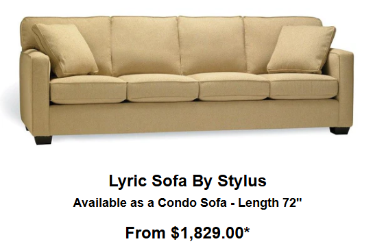 Lyric Sofa By Stylus