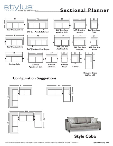 Coba Sofa and Sectional