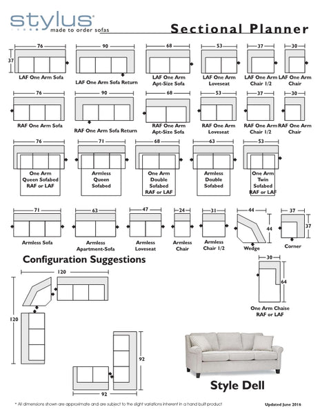 Dell Sofa and Sectional