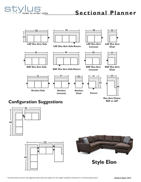 Elon Sofa and Sectional