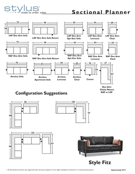 Fitz Sofa and Sectional