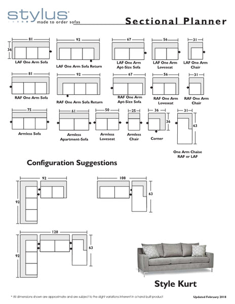 Kurt Sofa and Sectional
