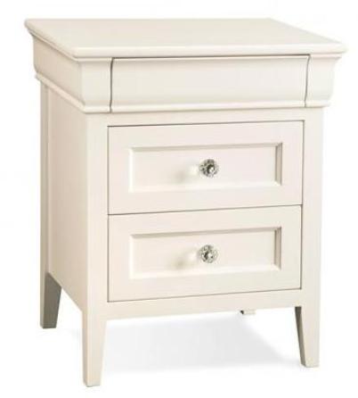 Monticello 3 Drawer Night Stand by Handstone