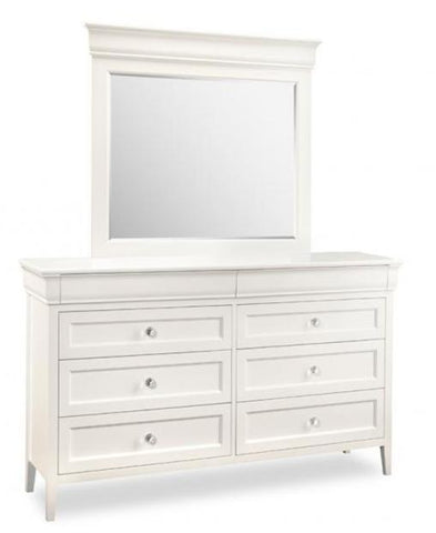 Monticello 8 Drawer Double Dresser & Mirror by Handstone