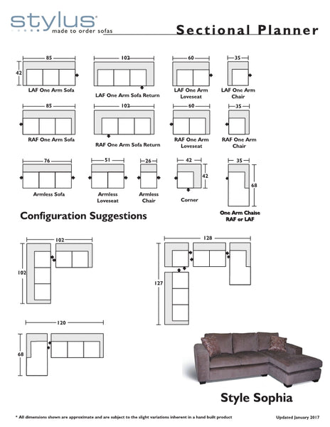 Sophia Sofa and Sectional