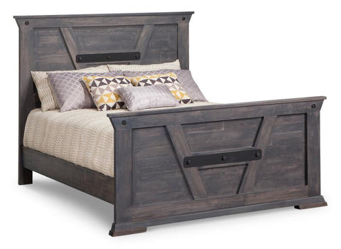 Algoma Queen Bed with High Footboard (New)