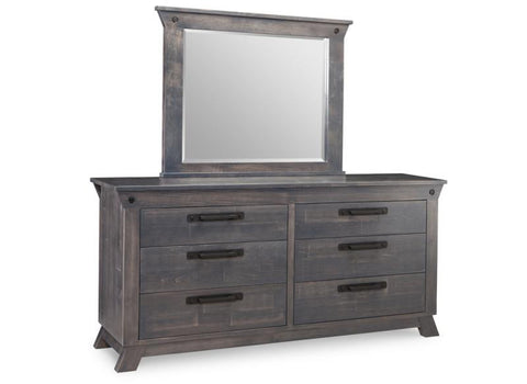 Algoma 6 Drawer Long Dresser (New)