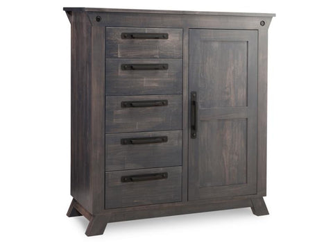 Algoma 5 Drawer 1 Door Gentlemans Chest (New)
