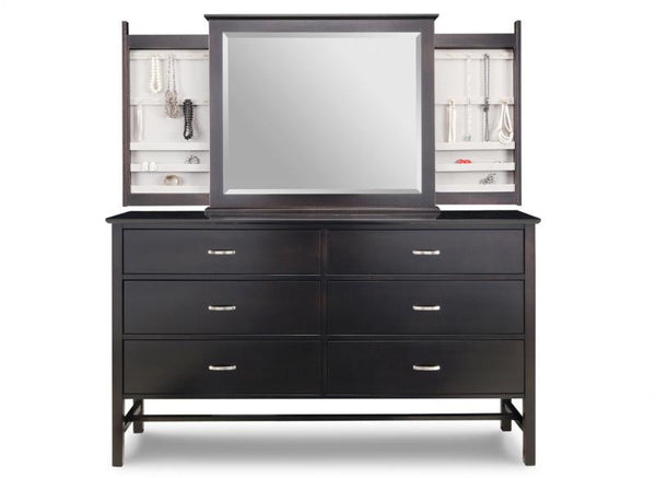 Brooklyn Deep Long Dresser & Mirror