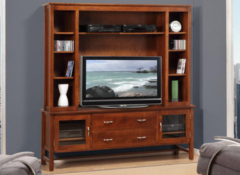 Brooklyn 74” HDTV Cabinet With Hutch
