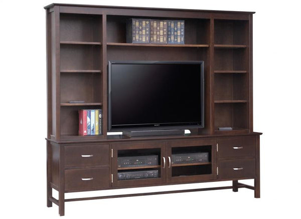 Brooklyn 84” HDTV Cabinet With Hutch