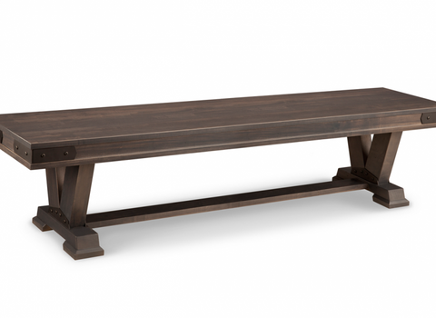 Chattanooga 72” Pedestal Bench