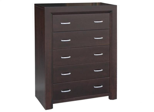 Contempo 5 Drawer Hiboy Chest