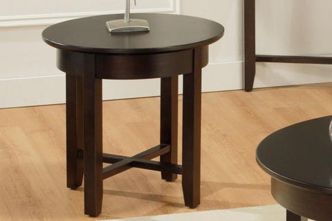 Demi-Lune Round End Table