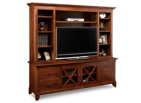 Florence 83” HDTV Cabinet with Hutch