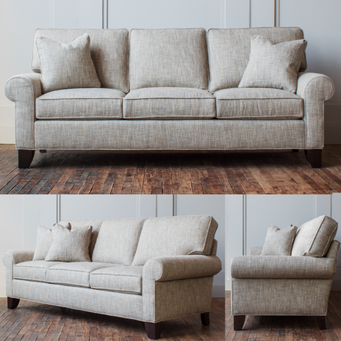Madison Full Sock Sofa by Hallagan Furniture