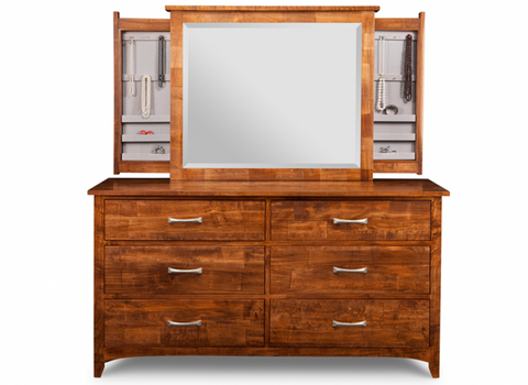 Glengarry Dresser & Jewellery Mirror New