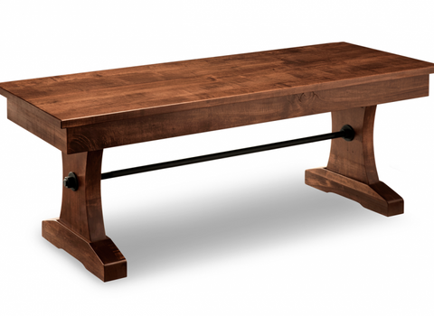 Glengarry 48” Pedestal Bench New