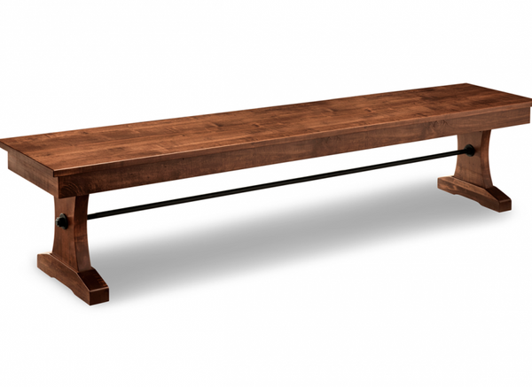 Glengarry 72” Pedestal Bench New