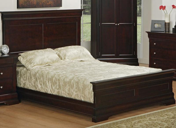 Phillipe Panel Bed with Low Footboard