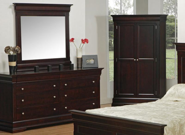 Phillipe Double Dresser & Mirror