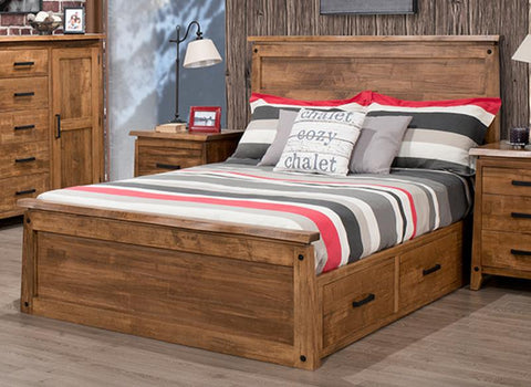 Pemberton Storage Platform Bed With Low Footboard