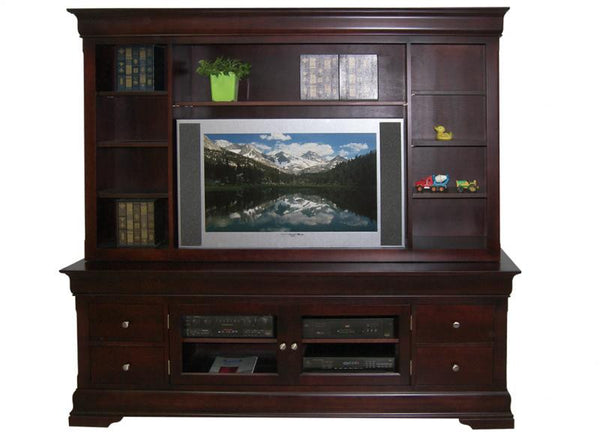 Phillipe 84” HDTV Cabinet with Hutch