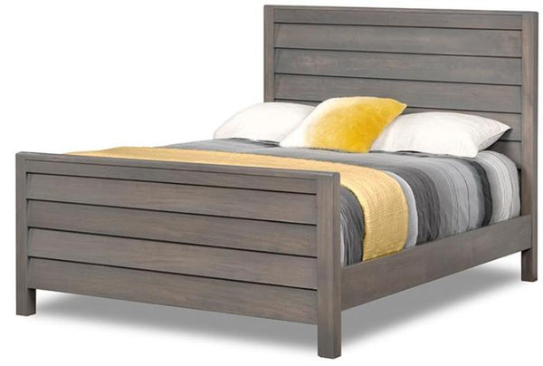 Portland Louvered Bed with High Footboard by Handstone