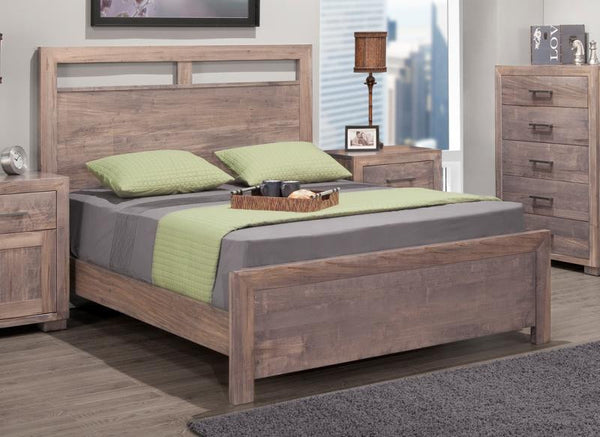 Steel City Bed w/low Footboard