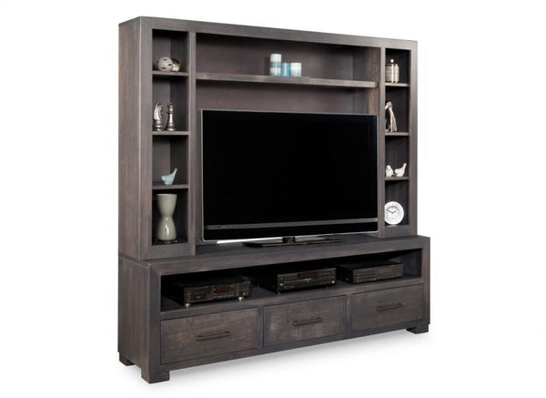 Steel City 70’’ HDTV Unit w/ Hutch