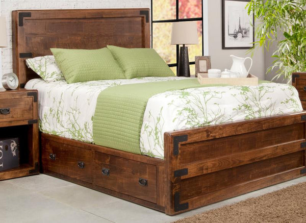 Saratoga Storage Bed w/Low Footboard