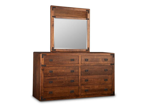 Saratoga High/Long Dresser & Mirror New