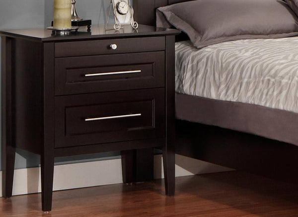 Stockholm Night Stand With Pullout Shelf