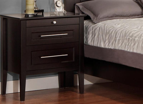 Stockholm Night Stand With Pullout Shelf