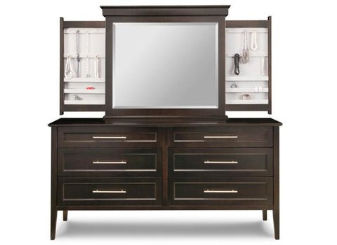 Stockholm Long Dresser & Mirror